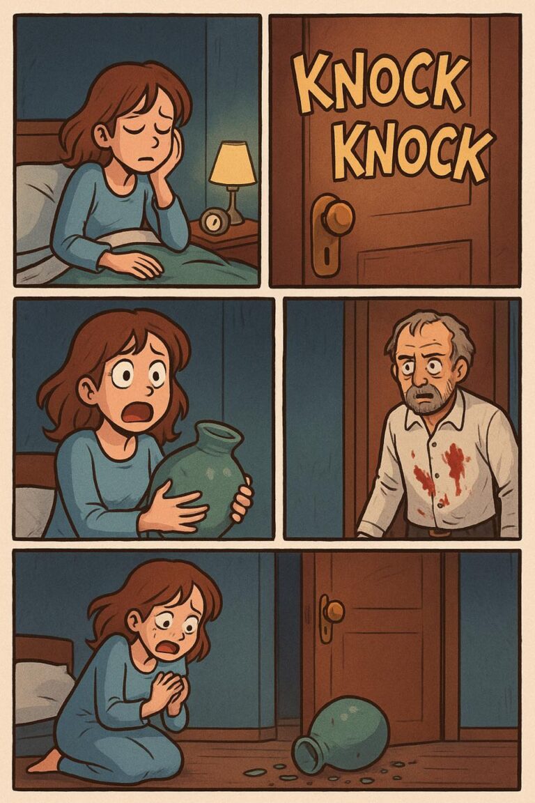 الغريب يطرق الباب